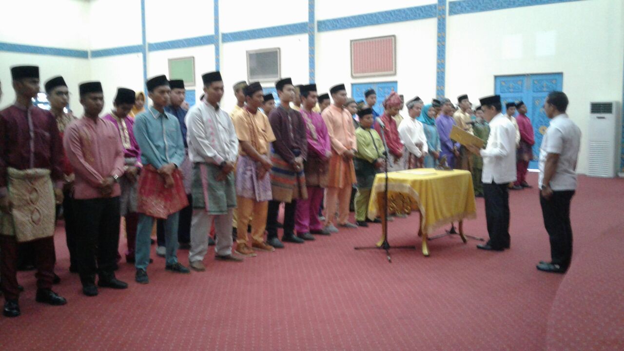 Rahman dan Zuenfri Sabara Resmi diLantik Nakhodai IPM-PB