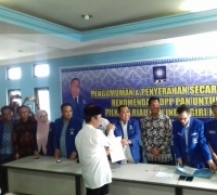 Seluruh DPD PAN Resmi dukung Syamsuar setelah di sahkan 