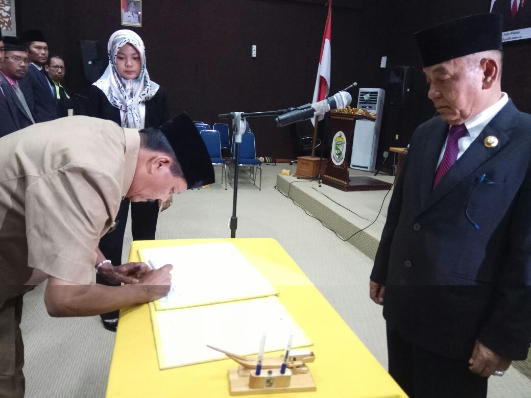 Bupati Harris lantik 32 Pejabat baru Organisasi Perangkat Daerah Kabupaten Pelalawan
