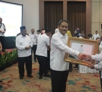 Kabupaten Pelalawan raih peringkat ke 2 Penghargaan Pembangunan Daerah  Tahun 2018