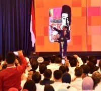 Pesan Jokowi ke Relawan: Yang Kita Punya Militansi Tenaga Dalam