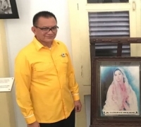 Sambangi pengasingan Bung Karno di Bengkulu, Airlangga ingat kerasnya perjuangan