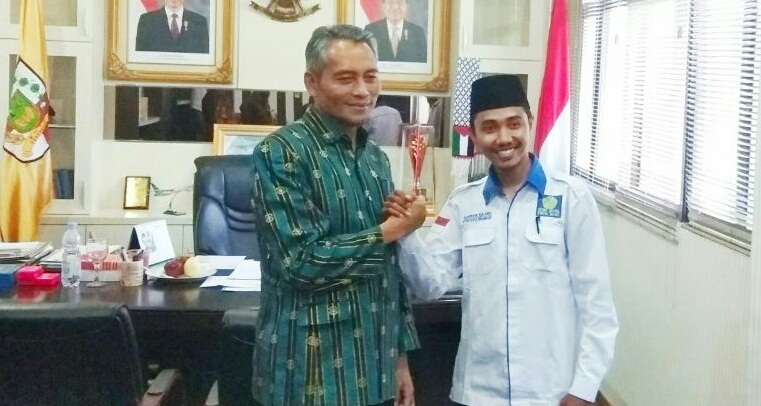 Plt. Walikota Ayat Cahyadi Salam Komando Bersama Ketua ICMI Muda Pekanbaru