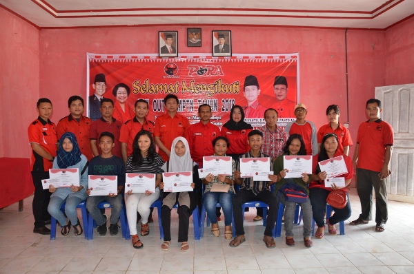Panitia umumkan hasil Try Out SBMPTN DPC PDI Perjuangan kabupaten Pelalawan