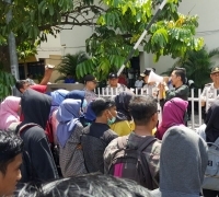 Diawali dengan keberadaan Tugu Batas Kelompok Hutan, hingga HGU PT TUM, GEMMPAR lakukan Unjuk Rasa ke BPN Provinsi Riau
