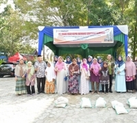 Dharma Wanita Bank Riau Kepri Jalankan Program Indahnya Berbagi di Bulan Ramadhan