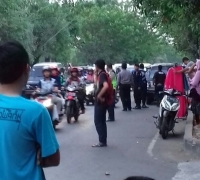 Kepanikan Pedagang Musiman Yang Berada Di Sidoarjo
