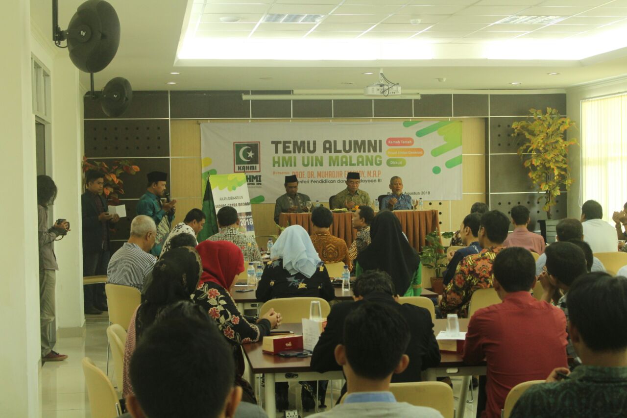 Muhadjir Effendy Hadiri Temu HMI UIN Malang