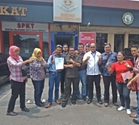 Solidaritas Pers Laporkan Kuasa Hukum Bupati Bengkalis ke Polisi