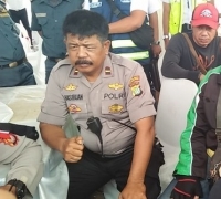 Pengemudi ojek online ngaku lihat Lion Air berasap, kepala menukik ke atas