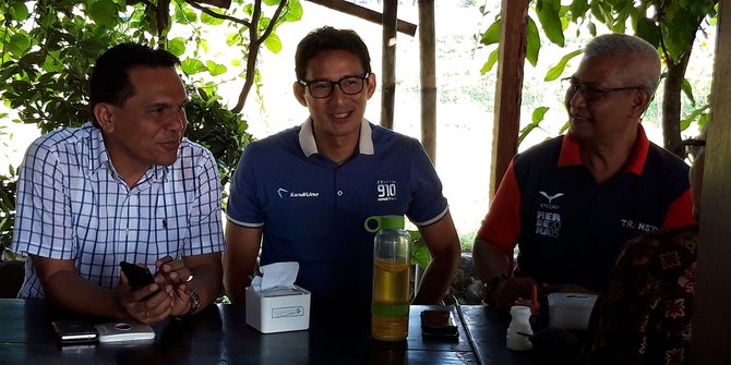 Sandiaga Bocorkan Obat Kuat Hadapi Kampanye Pilpres 2019