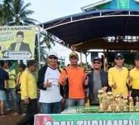 Turnamen Sepakbola Sungai Solok Cup di Kuala Kampar Resmi ditutup