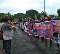 Gemmpar Gelar Aksi Damai di Jakarta, Menuntut Chevron Pacific Indonesia Ganti Rugi Lahan