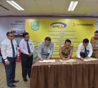 Pemkab Rohul Tanda Tangani MoU Kasda Online Dengan Bank Riau Kepri Dan BPKP Riau