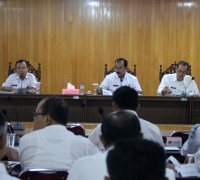 Pemkab Kampar Menggelar Evaluasi Realisasi APBD