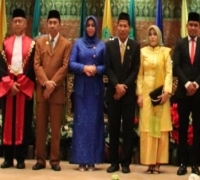 Pimpinan DPRD Provinsi Riau periode 2019-2024 resmi dilantik 