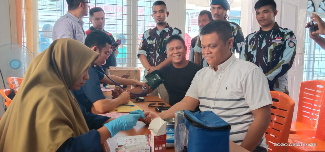 Peduli antar sesama, 50 Orang kader IPK Provinsi Riau lakukan Donor Darah