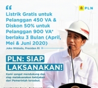 Kabar Gembira, Begini Cara Dapatkan Keringanan Tagihan Listrik Bagi Pelanggan Rumah Tangga 450 VA dan 900 VA Subsidi