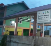 Setelah tiga bulan diresmikan, Bank Sampah Berkah Abadi tidak Pernah Beroperasi