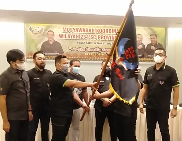 Muswil 234 SC Riau, Androy Ade Rianda Lepas Jabatan, Faried Terpilih Aklamasi