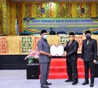 DPRD Pekanbaru Sampaikan Rekomendasi Atas LKPJ Walikota Tahun Anggaran 2020