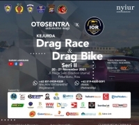 OTOSENTRA dan IOR Selenggarakan Kejurda Drag Bike & Drag Race Seri II Secara Live Streaming Tanpa Penonton