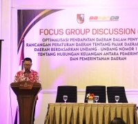 Dorong Percepatan Perda PDRD, Bapenda Taja FGD Implementasi UU HKPD