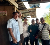 Balek Kampung,  Dirut BUMD Tuah Sekata  T. Efrisyah Putra Jalin Silaturahmi Dengan Kerabat