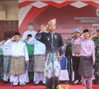 Sempena HUT Kecamatan Kuala Kampar Ke 75 Tahun, Camat El Rasyidi Albi Sampaikan Petuah Takkan Melayu Hilang Di Bumi 