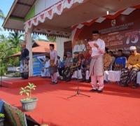 Sudah 75 Tahun Usia Kuala Kampar, Tokoh Bacakan Sejarah Terbentuknya Kecamatan Tertua di Pelalawan