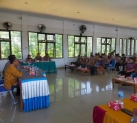 Pererat Silaturahmi dan Sinergitas Jaga Kamtibmas, Kapolsek Tambang Gelar FGD