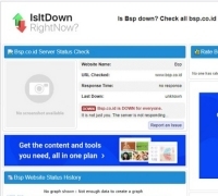 Ape Nak Jadi ? Website Bumi Siak Pusako Mengalami Server Down