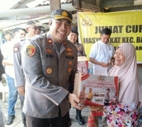 Polsek Batu Ampar Laksanakan Jum'at Curhat Kamtibmas Kepada Masyarakat Kelurahan Batu Merah Kota Batam Kepulauan Riau
