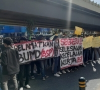 APMARI Geruduk Gedung PT BSP (Surya Dumai), Tuntut SKK Migas, Disnaker Riau Percepat Penyidikan Kasus Kecelakaan Kerja