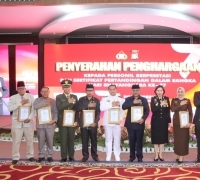 Puncak Hari Bhayangkara Ke-77, Polres Karimun Gelar Upacara dan Syukuran