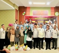 Bantu Asupan Gizi Anak Stunting, Sekdako Pekanbaru Indra Pomi Apresiasi ke Kanwil Kemenkumham