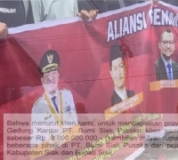Pembangunan Gedung PT BSP Mangkrak, Aliansi GEMPPAR Beberkan Dugaan Setoran 9 Milliar Ke Bupati Siak H. Alfedri dan SC Rikki Haryansyah