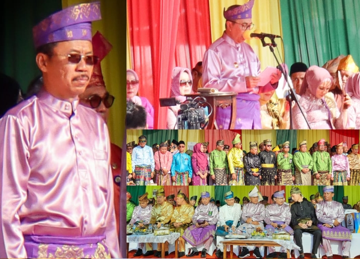 Kepala Kejaksaan Tinggi Riau Hadiri Upacara Peringatan Hari Jadi Ke- 66 Provinsi Riau Tahun 2023