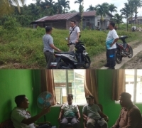 Kunjungi Kuala Kampar, Manager ULP PLN Pangkalan Kerinci Tinjau Lokasi Pembangunan Kabel Bawah Laut