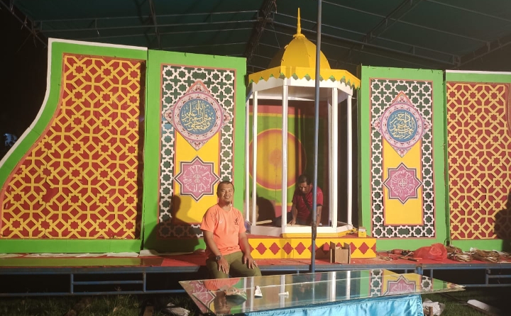 STQ Akan Dilaksanakan, Lurah Teluk Dalam Ucapkan Terima Kasih Kepada Dermawan Lurah Teluk Dalam Muhammad Yaser, S.A.P