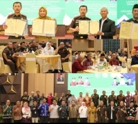 Kajati Riau Lakukan Penandatanganan MoU Nota Kesepahaman Antara Universitas Riau, Universitas Islam Riau dan Universitas Muhammadiyah Riau