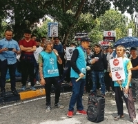 Imigran Asal Afganistan Kembali Lakukan Aksi Unjuk Rasa, Minta Bantuan DPRD Riau