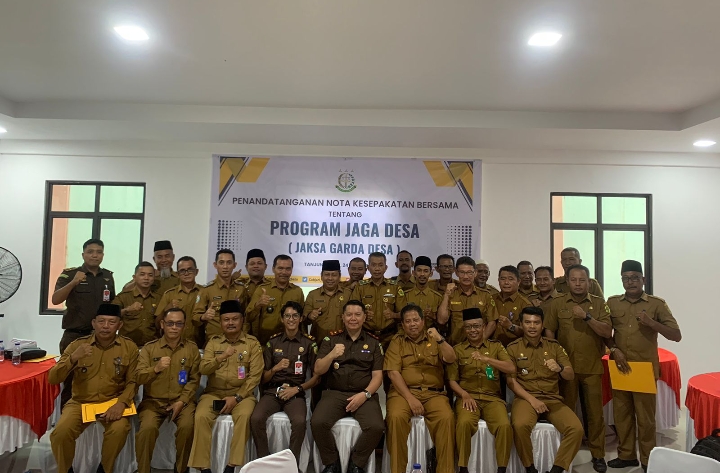 Program Jaga Desa, Kades Se Karimun Tanda-Tangani MoU Cegah Penyalahgunaan Dana Desa