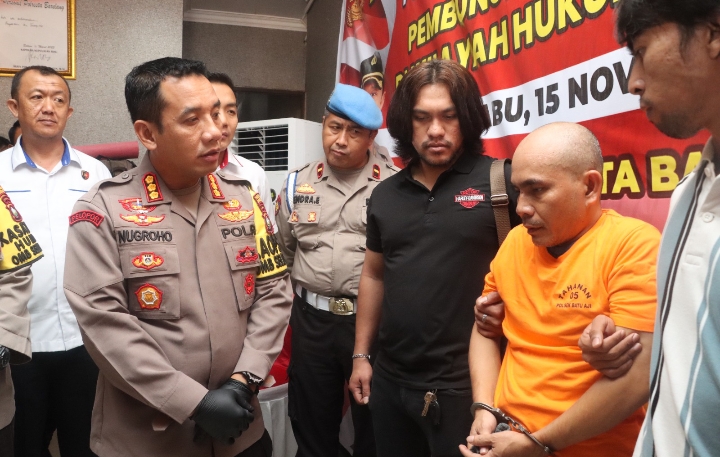 Pelaku Ditangkap di Pekanbaru, Polresta Barelang Gelar Konferensi Pers Pengungkapan Kasus Pembunuhan Berencana