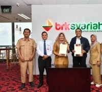BRK Syariah Siap Akomodir Kebutuhan Transaksi Finansial Pelajar dan Civitas Akademi di SMA Negeri Plus Riau