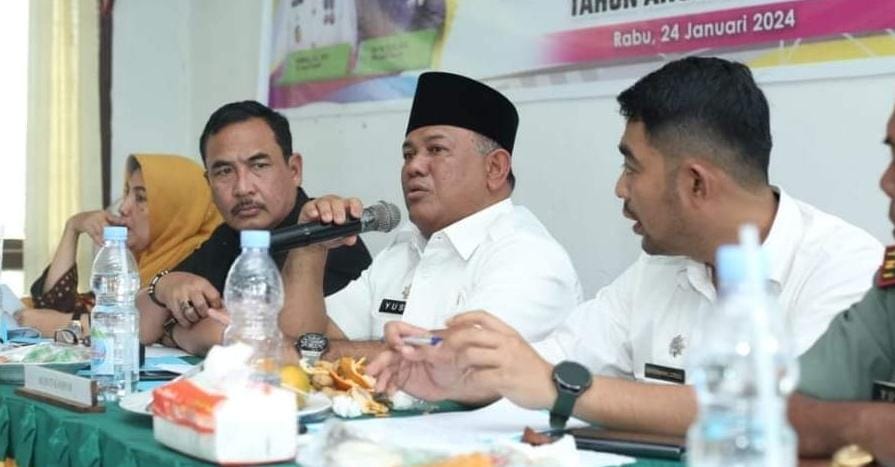 Pj Sekda Kampar Harap Tuntaskan Stunting di Kecamatan Kuok