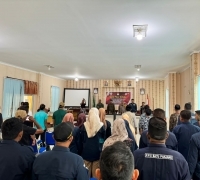Kapolsek Rupat Dampingi Pembukaan Rapat Pleno Terbuka Rekapitulasi Hasil Pemilu Tingkat Kecamatan Rupat 