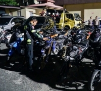 Aksi Balap Liar, Polresta Amankan 47 Motor