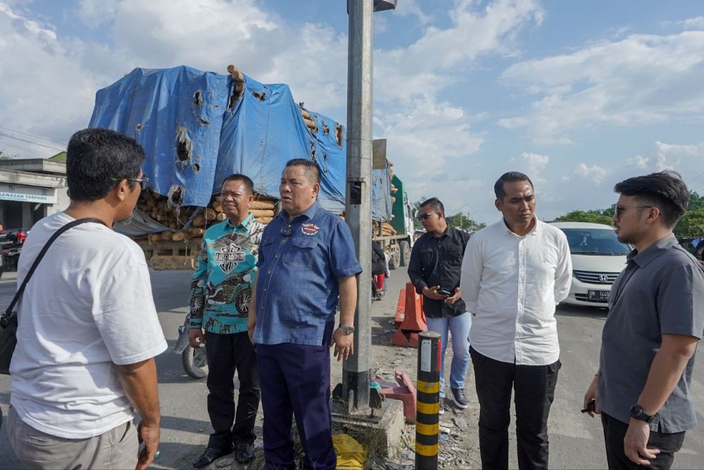Aman Terkendali, Pembebasan Lahan Pembangunan Flyover Simpang Garuda Sakti