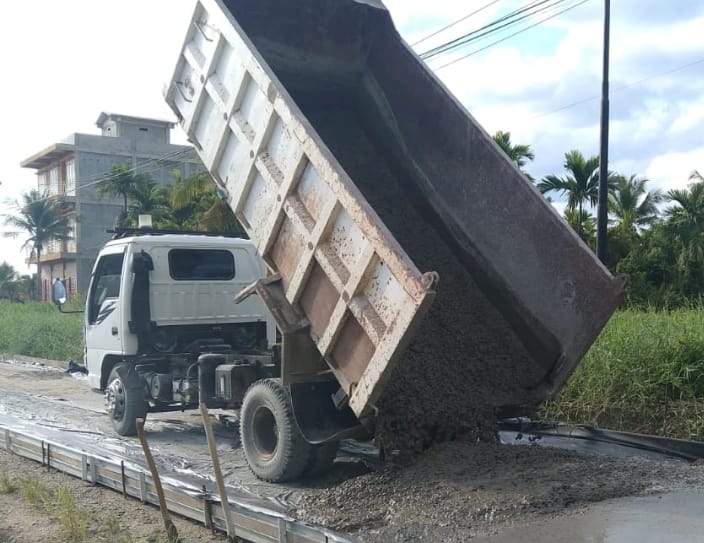 Disinyalir Asal Jadi, Proyek Ruas 6 Pulau Kijang-Sanglar Tak Penuhi Spesifikasi dan Ada Dugaan Korupsi Foto Dok. Istimewa